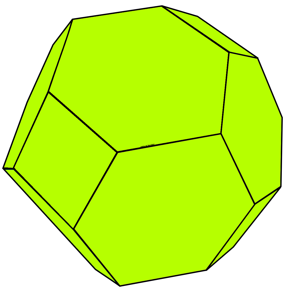 truncated octahedron template pdf