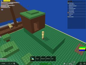 Crude hut