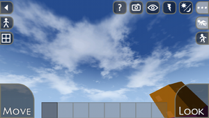 Onscreen buttons