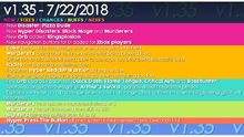 135Changelog