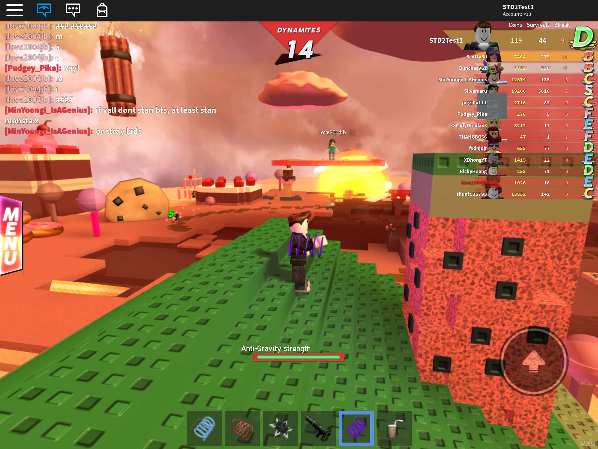 Playing roblox survive the disasters 2 kid gaming roblox