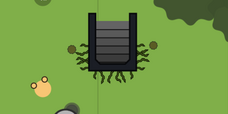 Bunker without covering trees.