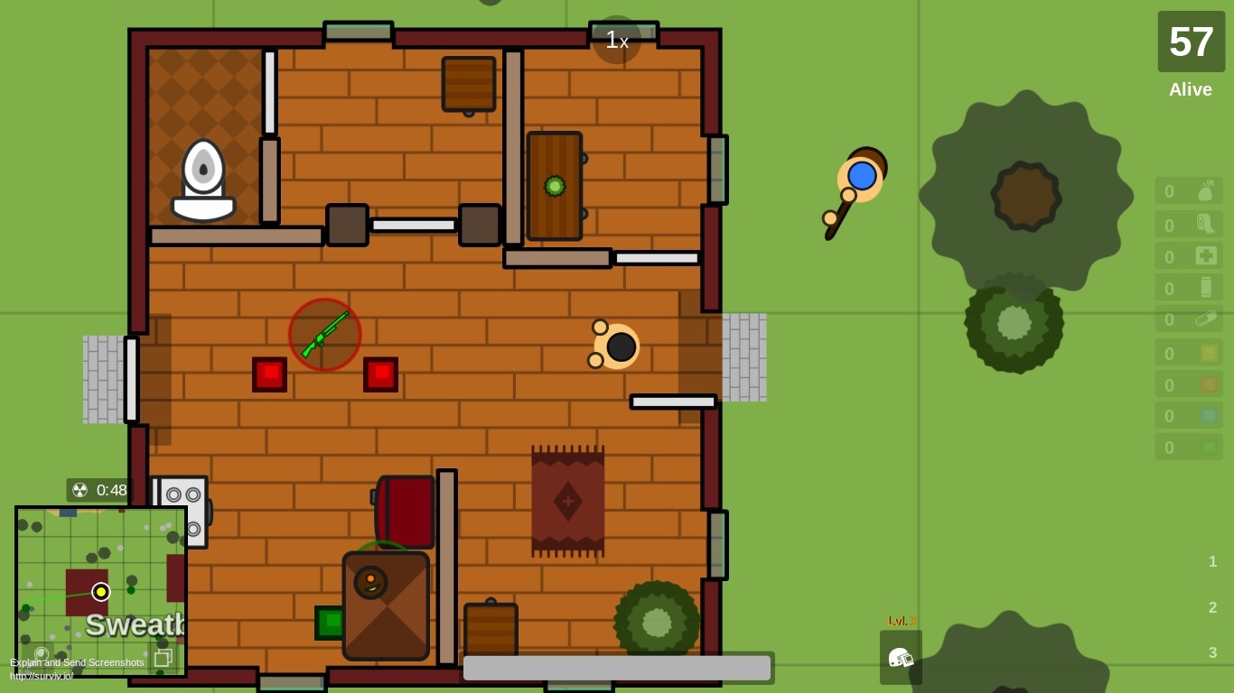 Image - Screenshot of surviv.io - 2d battle royale game (3) | Surviv.io ...