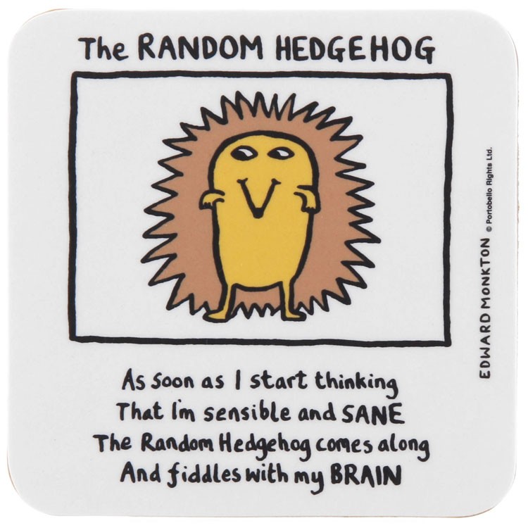 Image Edward Monkton Coaster The Random Hedgehog 750 4 Jpg Edward Monkton Coaster The Random Hedgehog 750 4 Jpg
