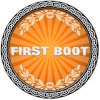 First Boot Badge Survivor Roblox Wiki Fandom - the roblox sheriff badge roblox