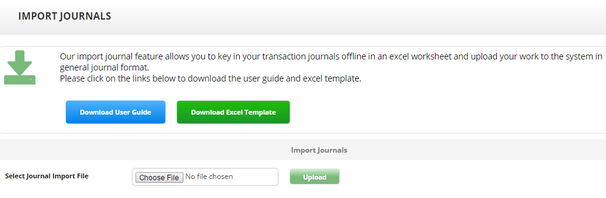 Import journal
