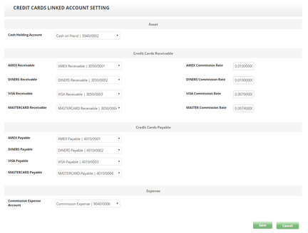 Cc linked acct
