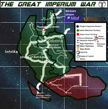 Great Imperium War Map Initial