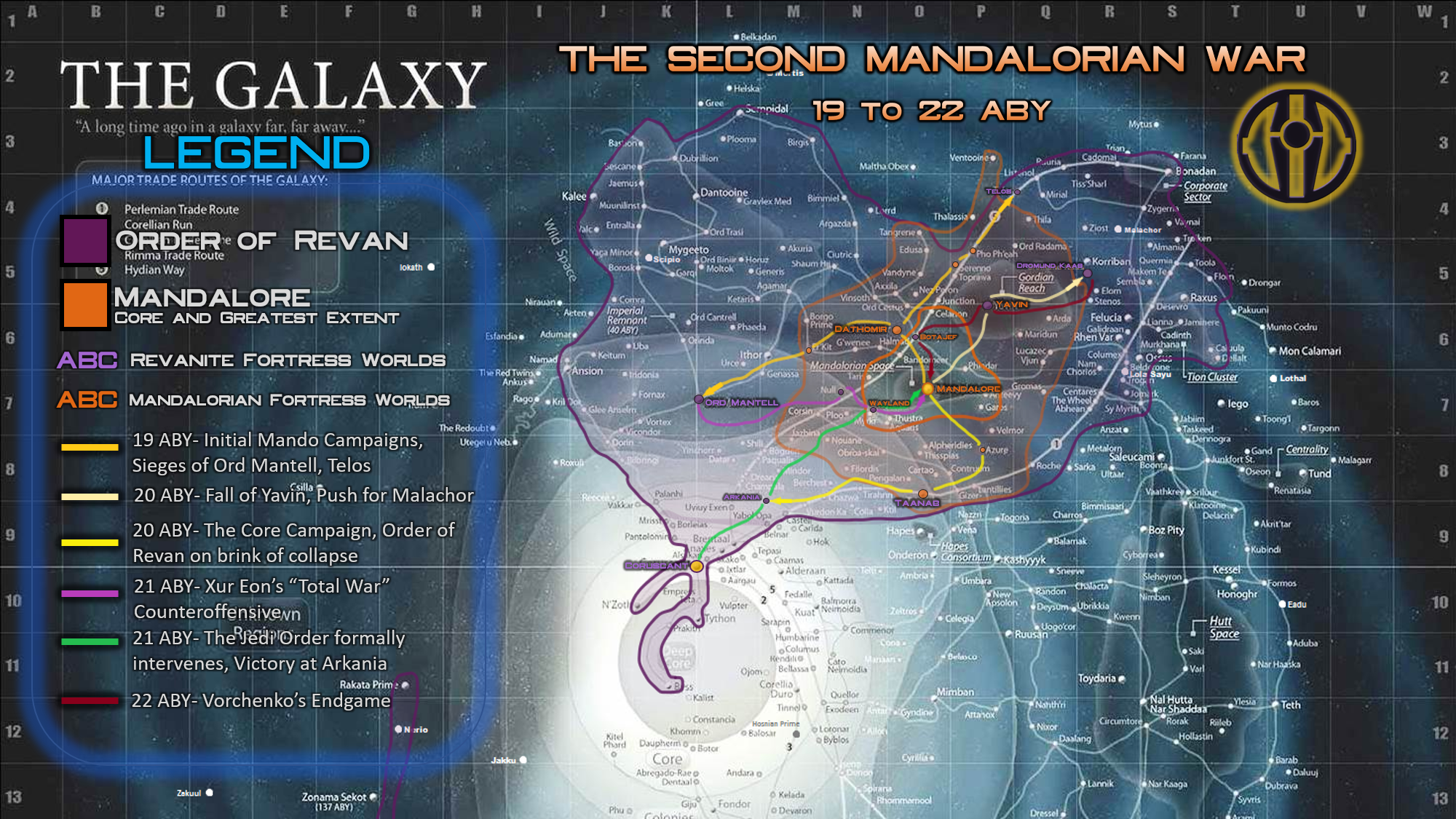 star wars timeline mandalorian