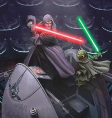 Palpatine vs Yoda