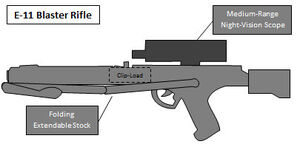 E-11 Blaster Rifle