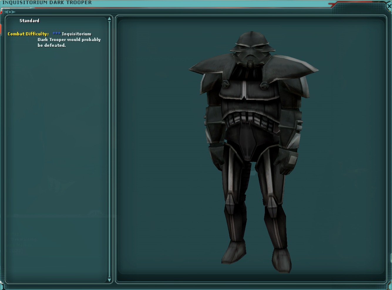 Inquisitorium dark trooper | SWG Wiki | FANDOM powered by Wikia