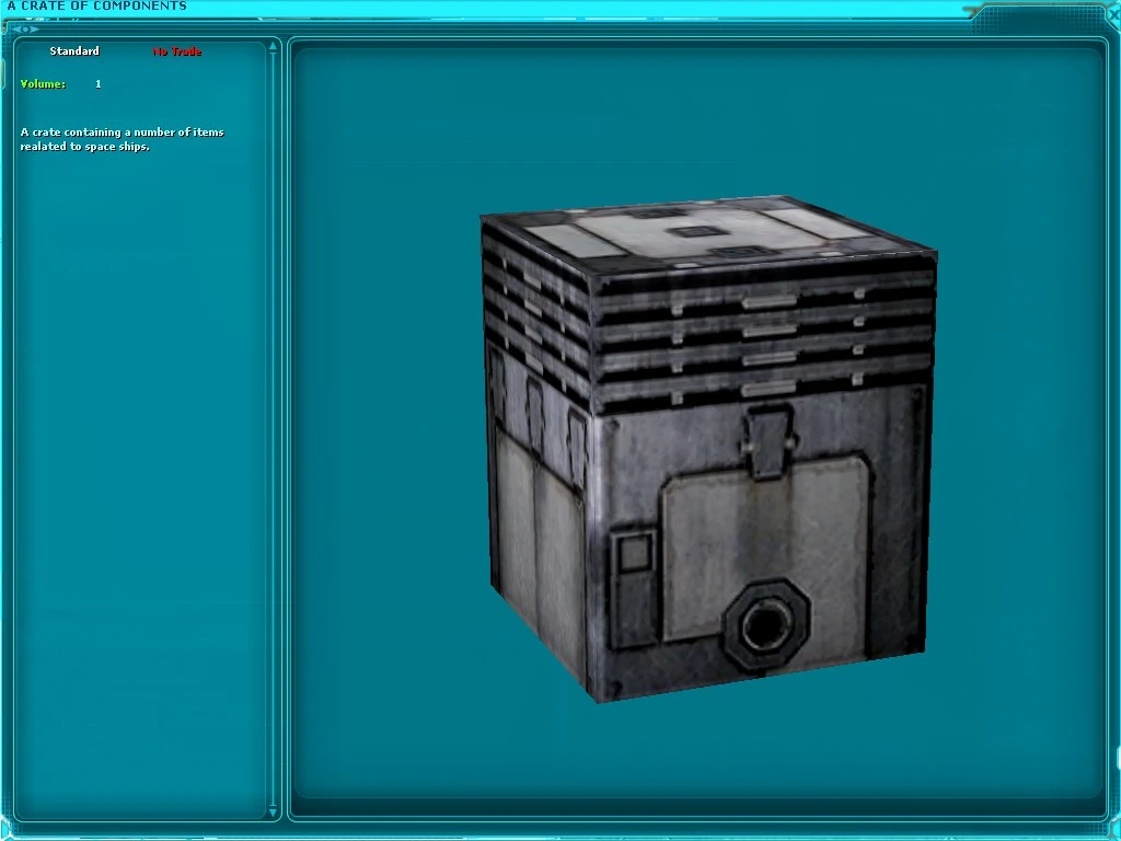 Crate of Components SWG Wiki FANDOM powered by Wikia