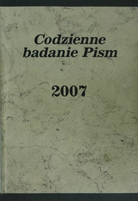 Codzienne badanie Pism