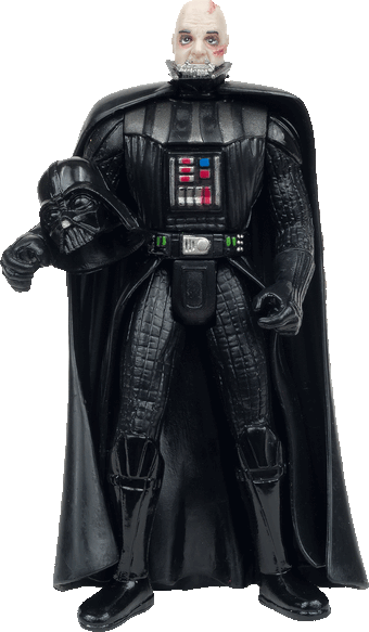 darth vader with removable helmet