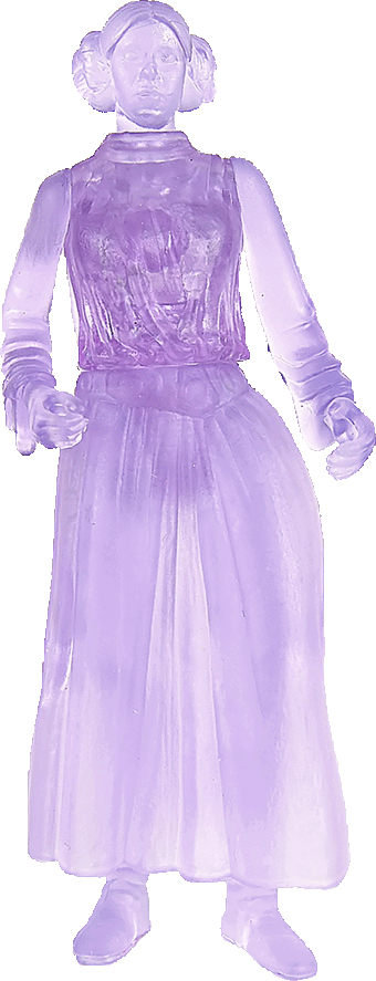 princess leia hologram figure