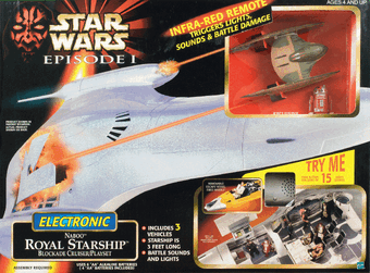 star wars naboo royal starship toy