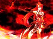 Anime-girl-red-hair-sword-background1