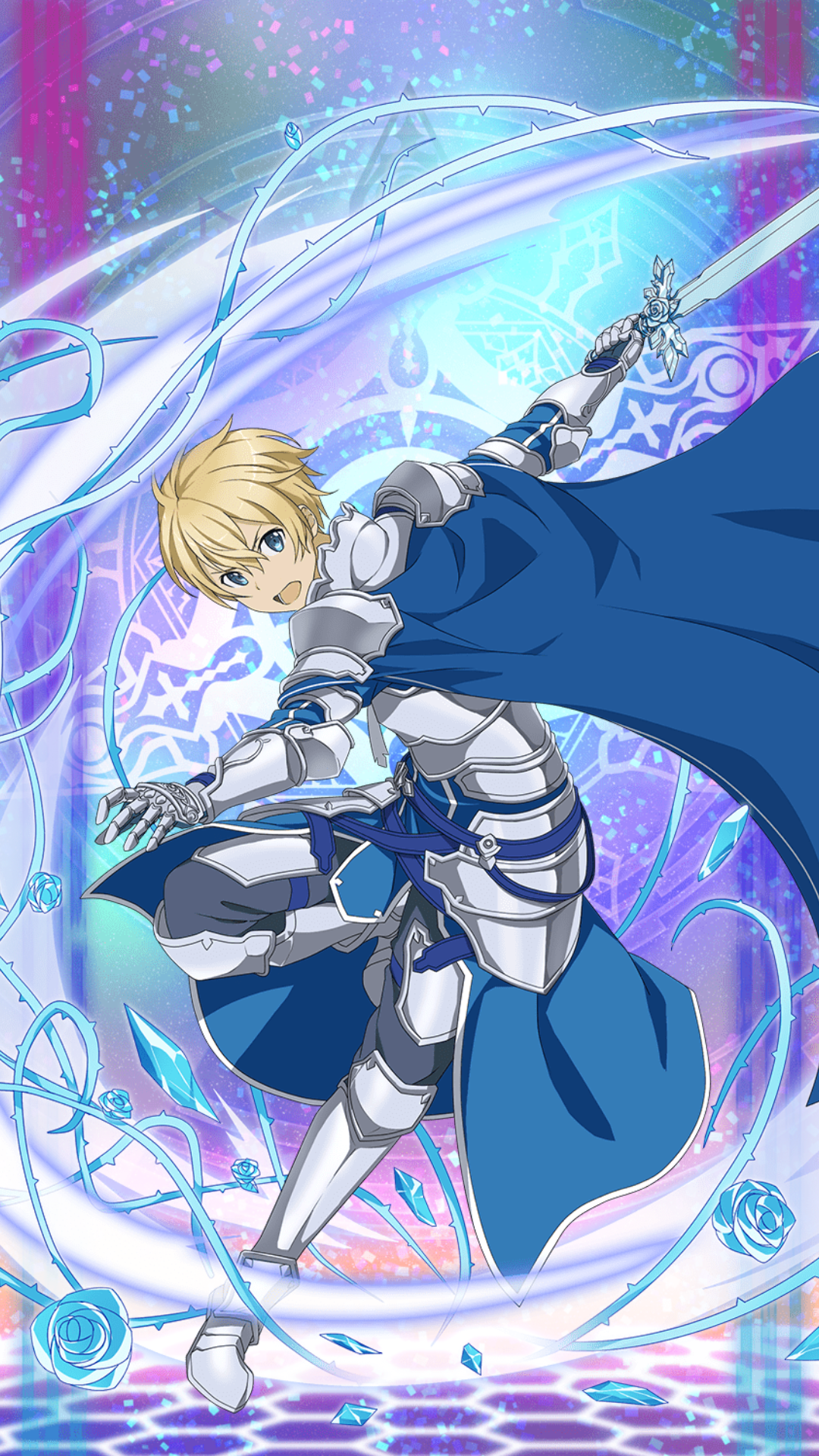Blue Rose Integrity Knight Eugeo Sword Art Online Memory