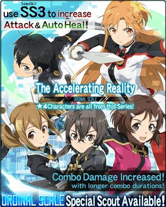 Character List Sword Art Online Memory Defrag Wiki Fandom