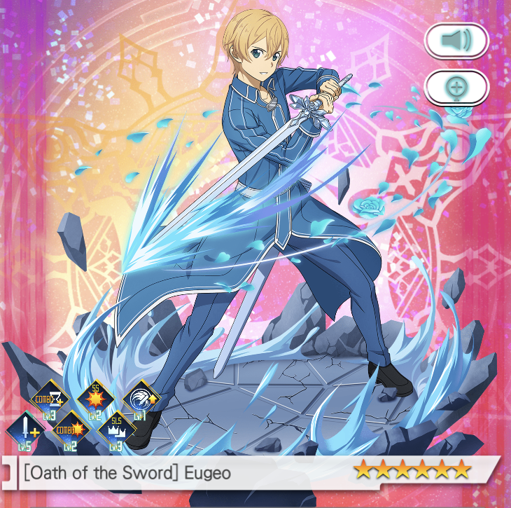 Oath Of The Sword Eugeo Sword Art Online Memory Defrag Wiki