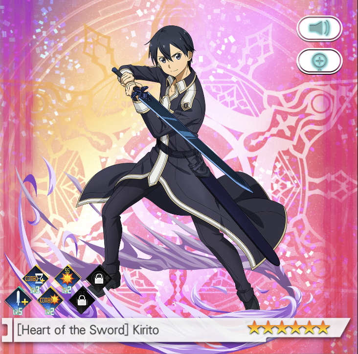 Heart Of The Sword Kirito Sword Art Online Memory Defrag Wiki Fandom
