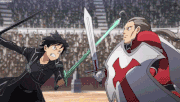 Kirito vs heathcliff