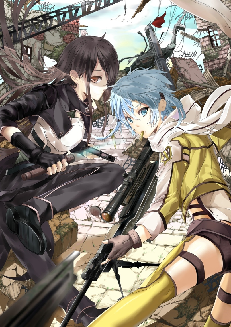 Sword Art Online Gun Gale Online Kirito Изображение - Art-anime-Gun-Gale-Online-Kirito-528134.jpeg | Sword Art
