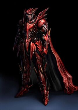 Dragon armor rojo