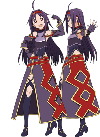 Konno Yuuki Sword Art Online Wiki Fandom