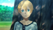 Eugeo introducing himself to Kirito - S3E02