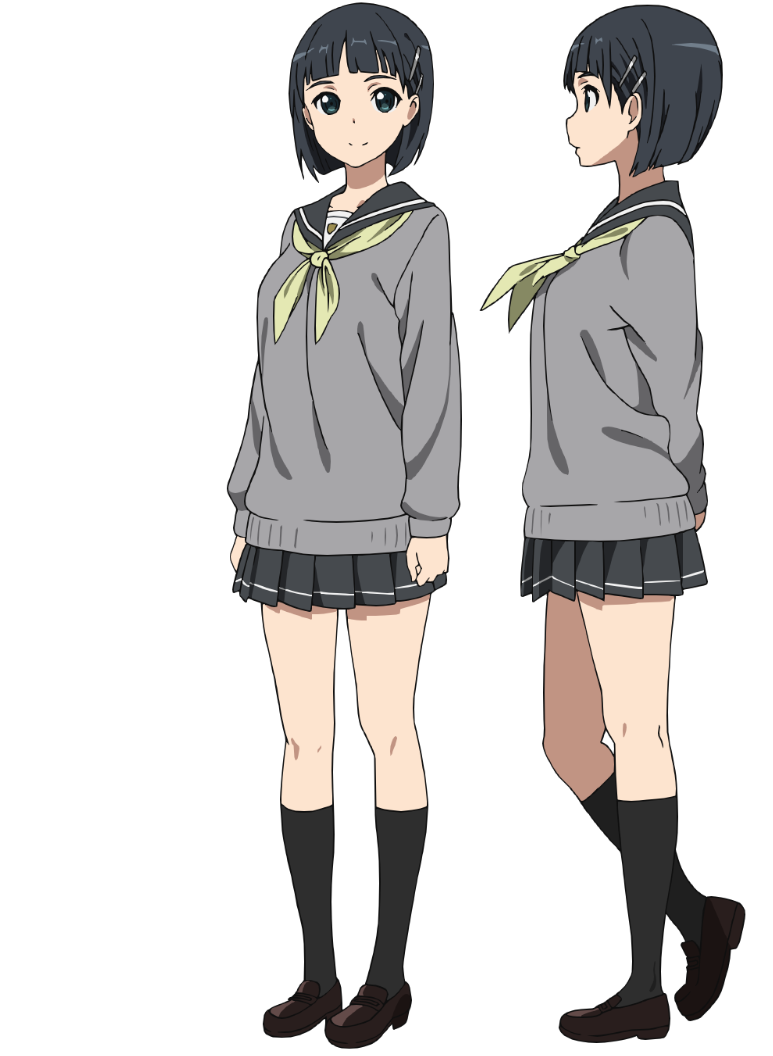 Image - Kirigaya Suguha Real Life Appearance Full Body.png | Sword Art