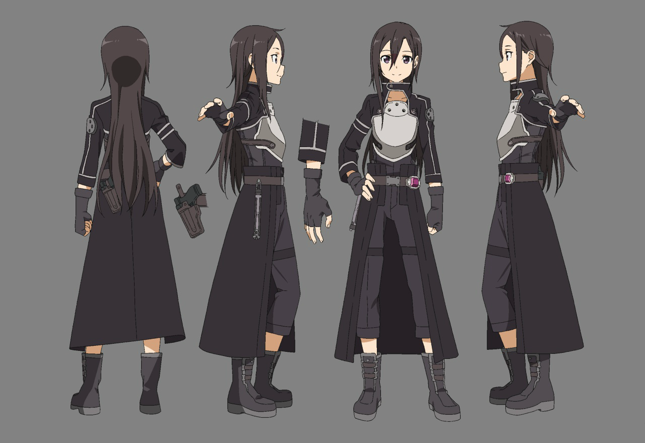 sword art online kirito ggo