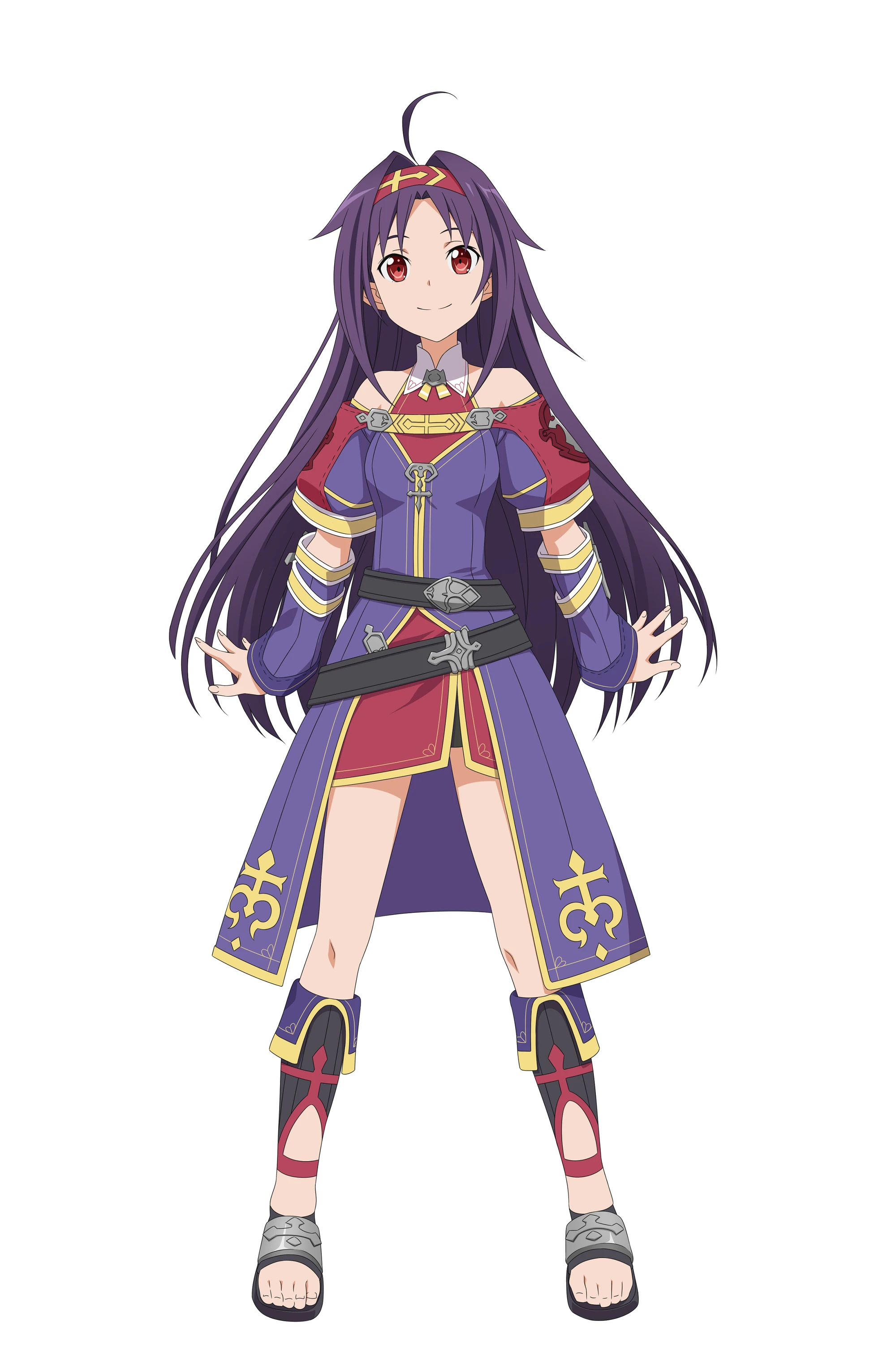 Image Yuuki Hollow Realization Character Design.png Sword Art