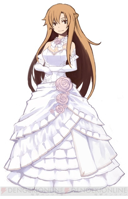 Image Asuna Wedding Dress Png Sword Art Online Wiki Fandom Asuna Wedding Dress Png