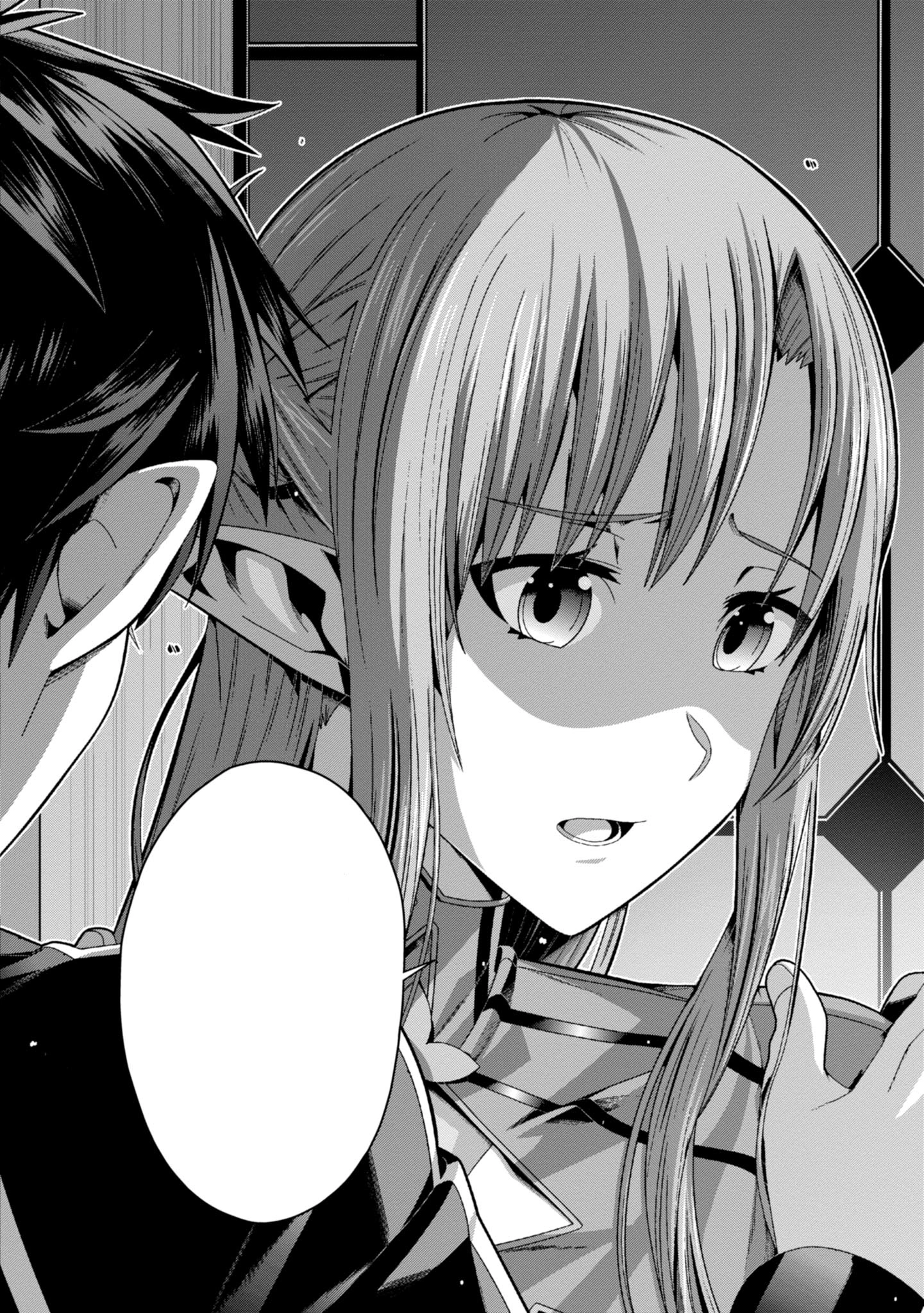 sword art online manga asuna