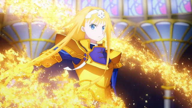 File:Alice Synthesis Thirty using Armament Full Control against Eugeo and Kirito - S3E16.png