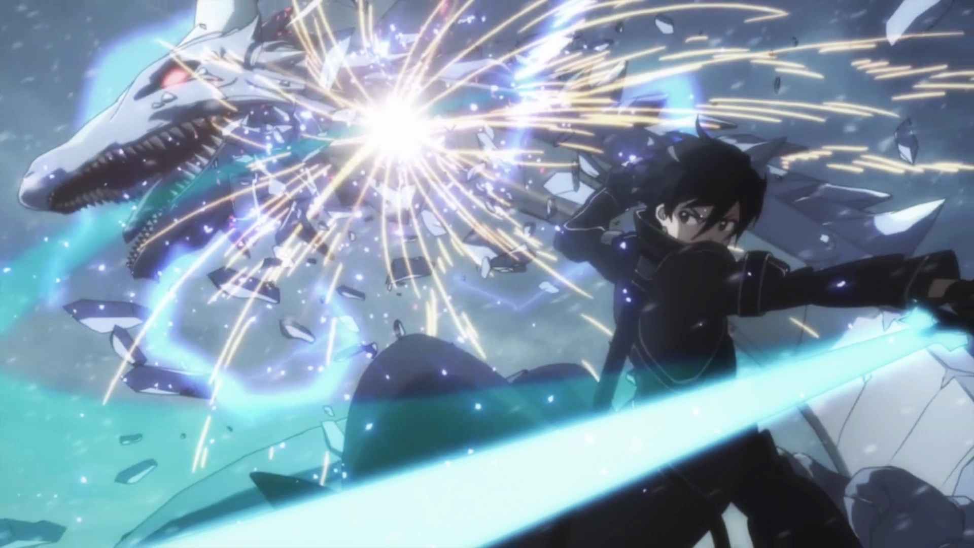 Image Kirito vs Xrphan.png Sword Art Online Wiki FANDOM powered