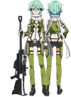 Sinon&#039;s GGO Avatar Full Body