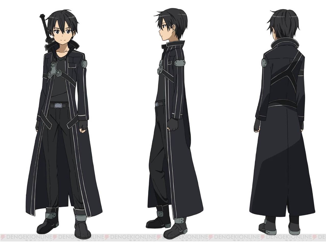 kirito sword art online official art