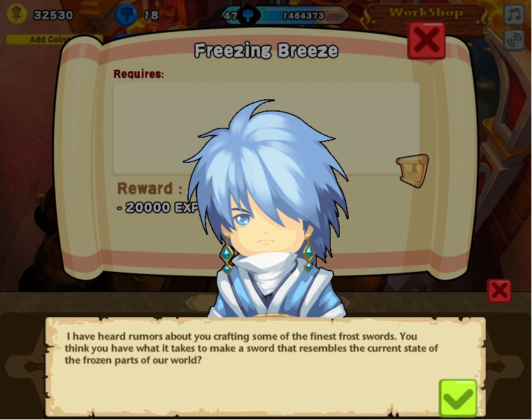 Freezing Breeze Sword Quest Wiki FANDOM powered by Wikia