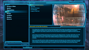 Codex interface