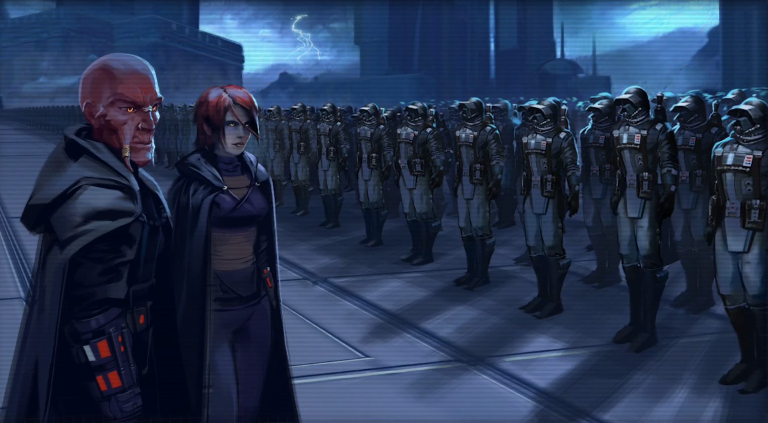 Image Sith Pureblood met leger van Sith Troopers.png Star Wars The Old Republic Wiki