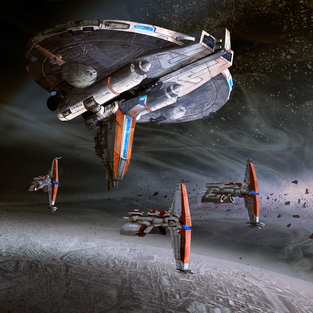star wars bounty hunter ships