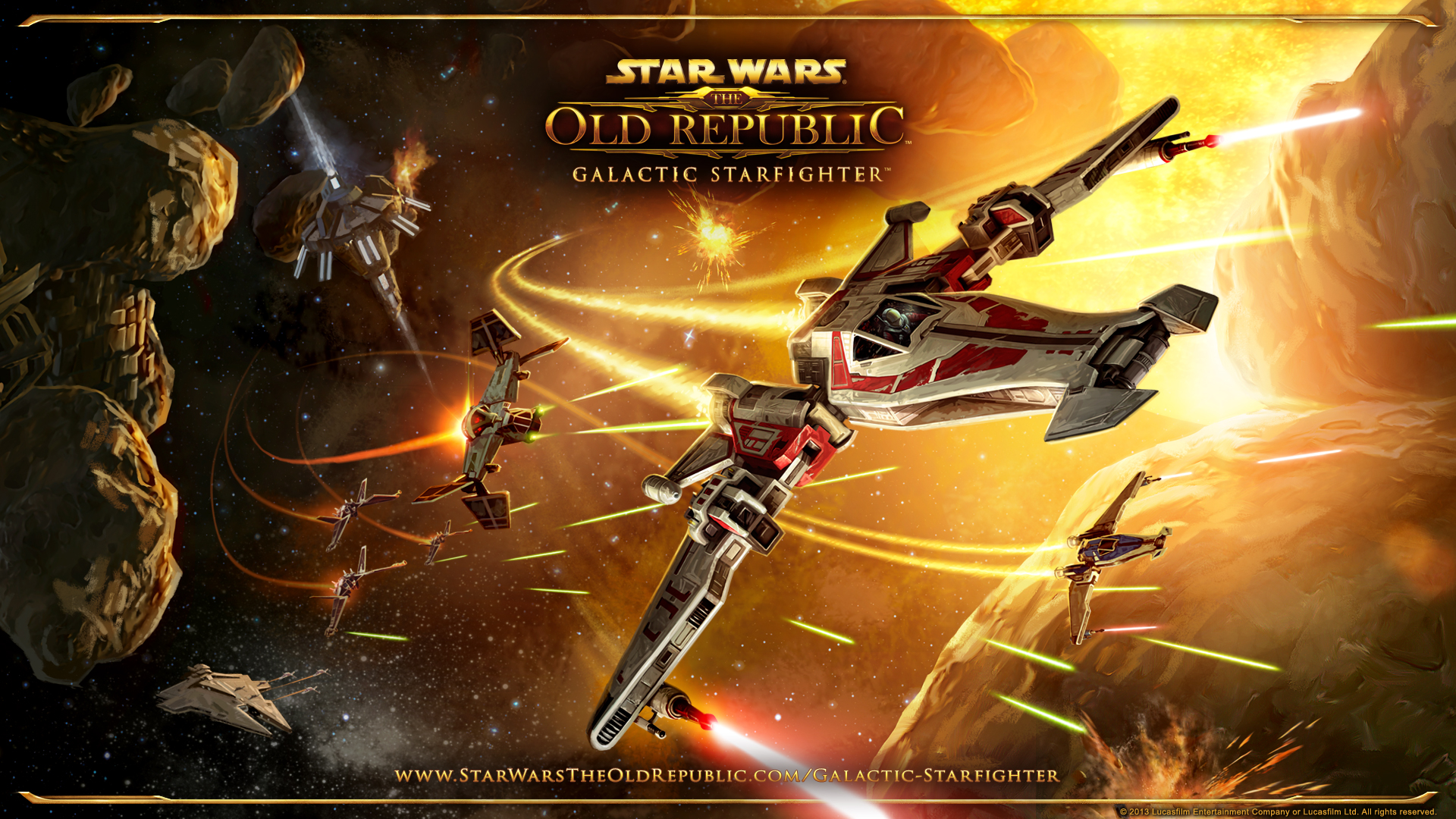Star Wars The Old Republic Galactic Starfighter Star
