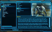 Bestiary menu
