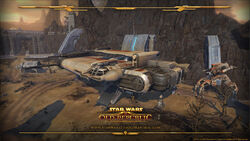 Rendili Hyperworks BT-7 Thunderclap op de grond