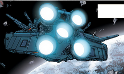 Oppressor-class battlecruiser (rear)