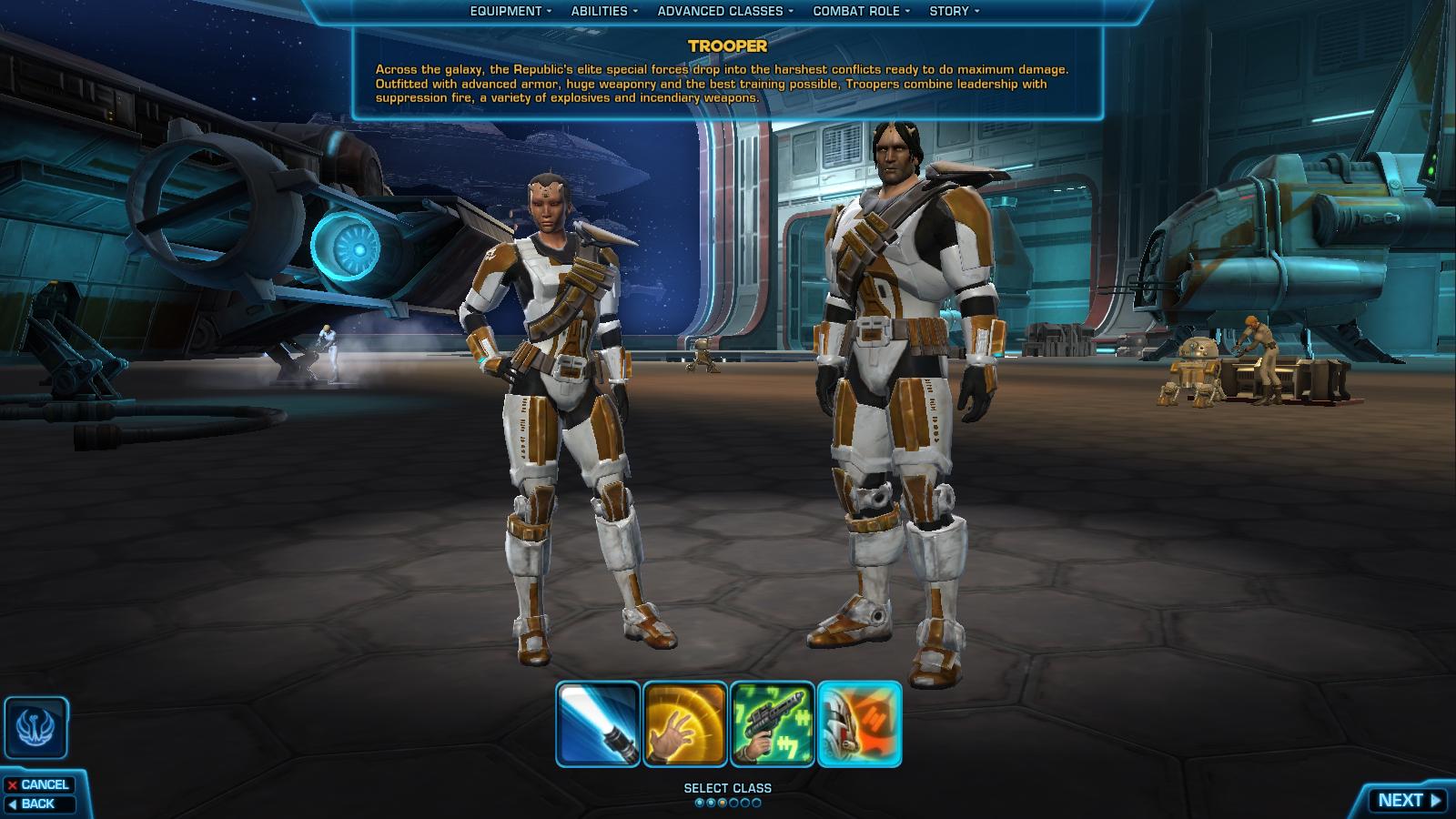 star wars the old republic online trooper story