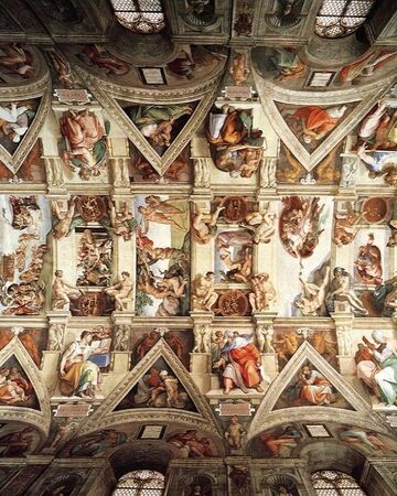 Michelangelo S Sistine Chapel Ceiling Sya Art History